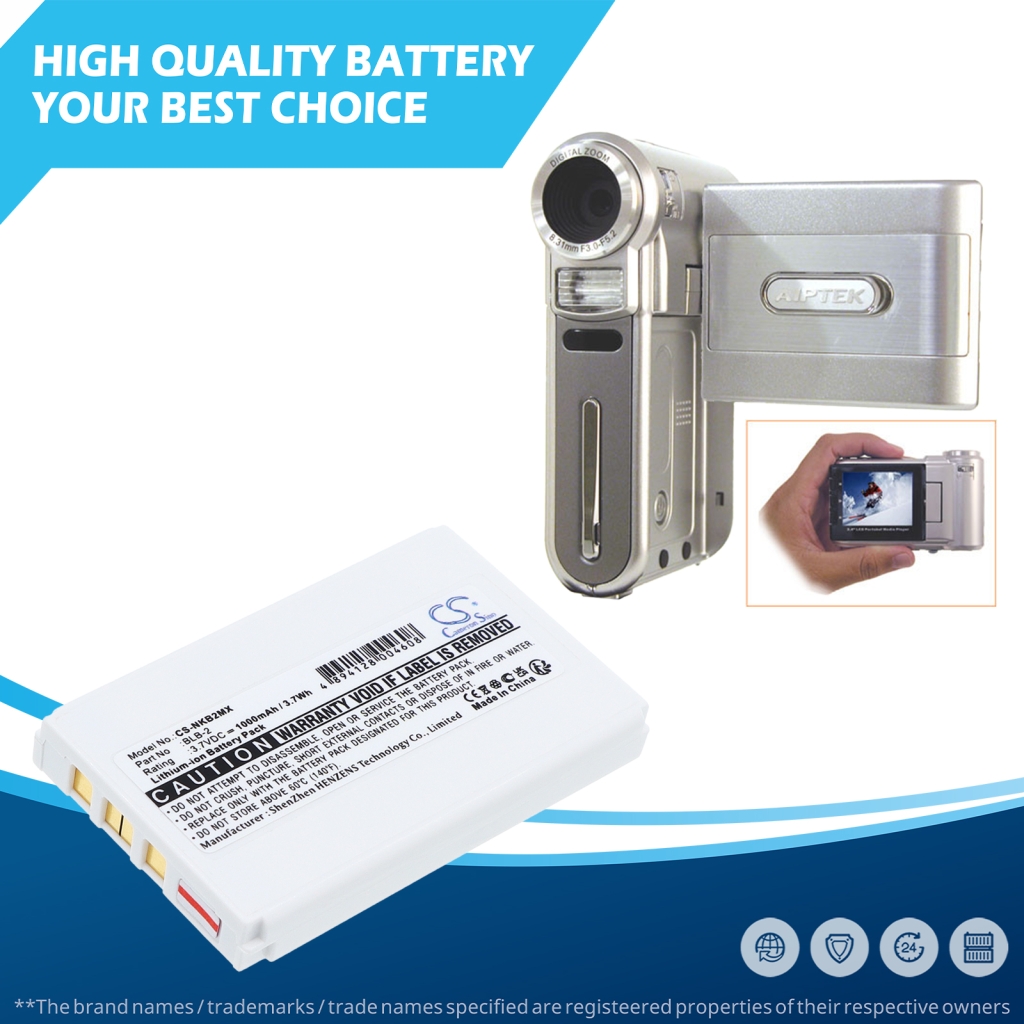 Batterie compatible avec Nokia