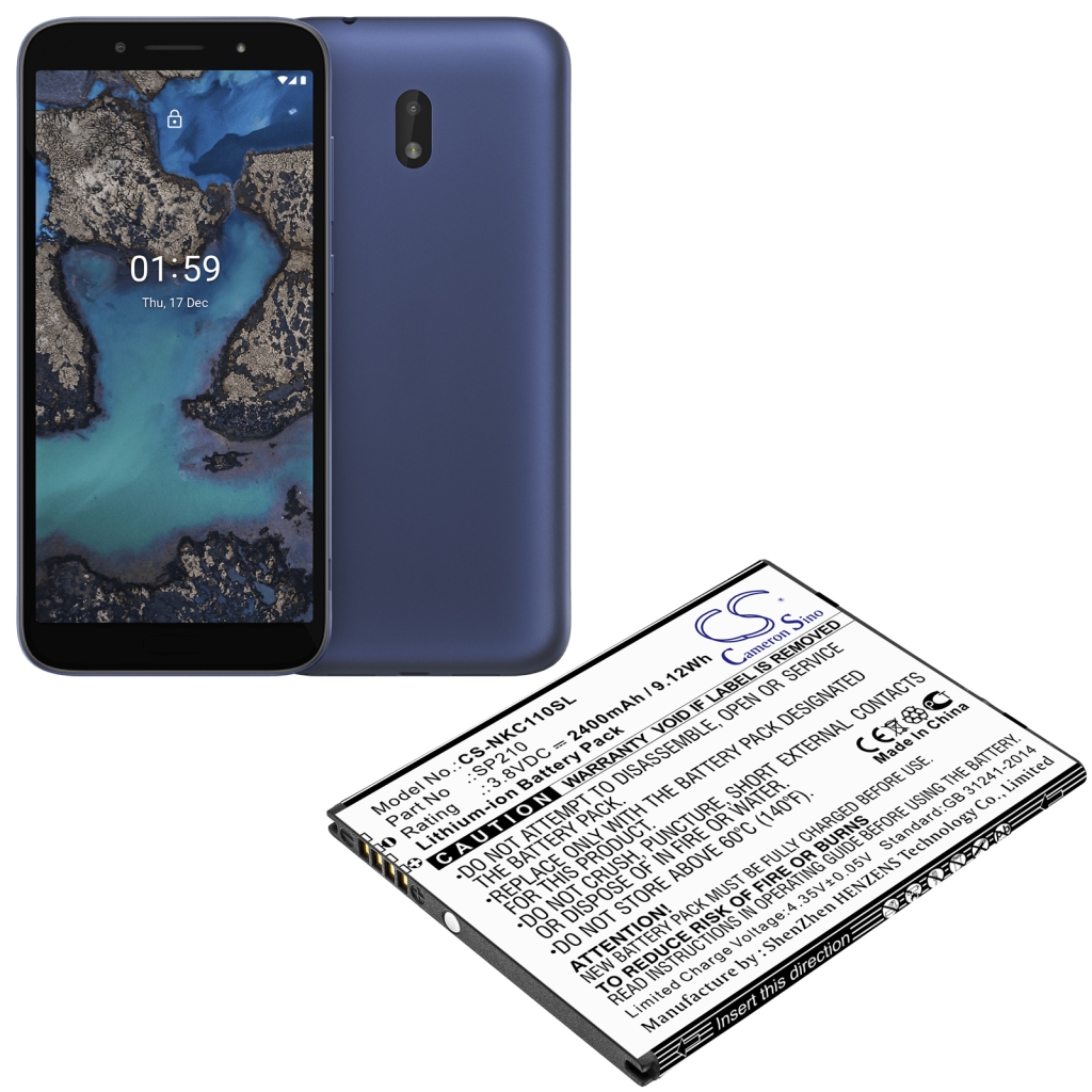 Remplacement de batterie compatible pour Nokia SP210