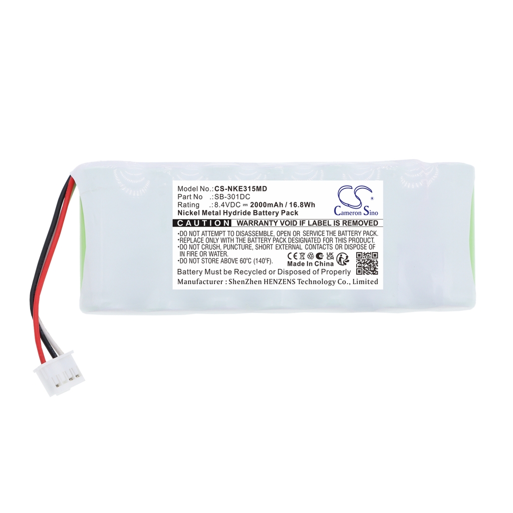 Batterie compatible avec Nihon Kohden CS-NKE315MD