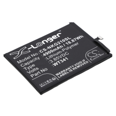 Remplacement de batterie compatible pour Nokia WT341