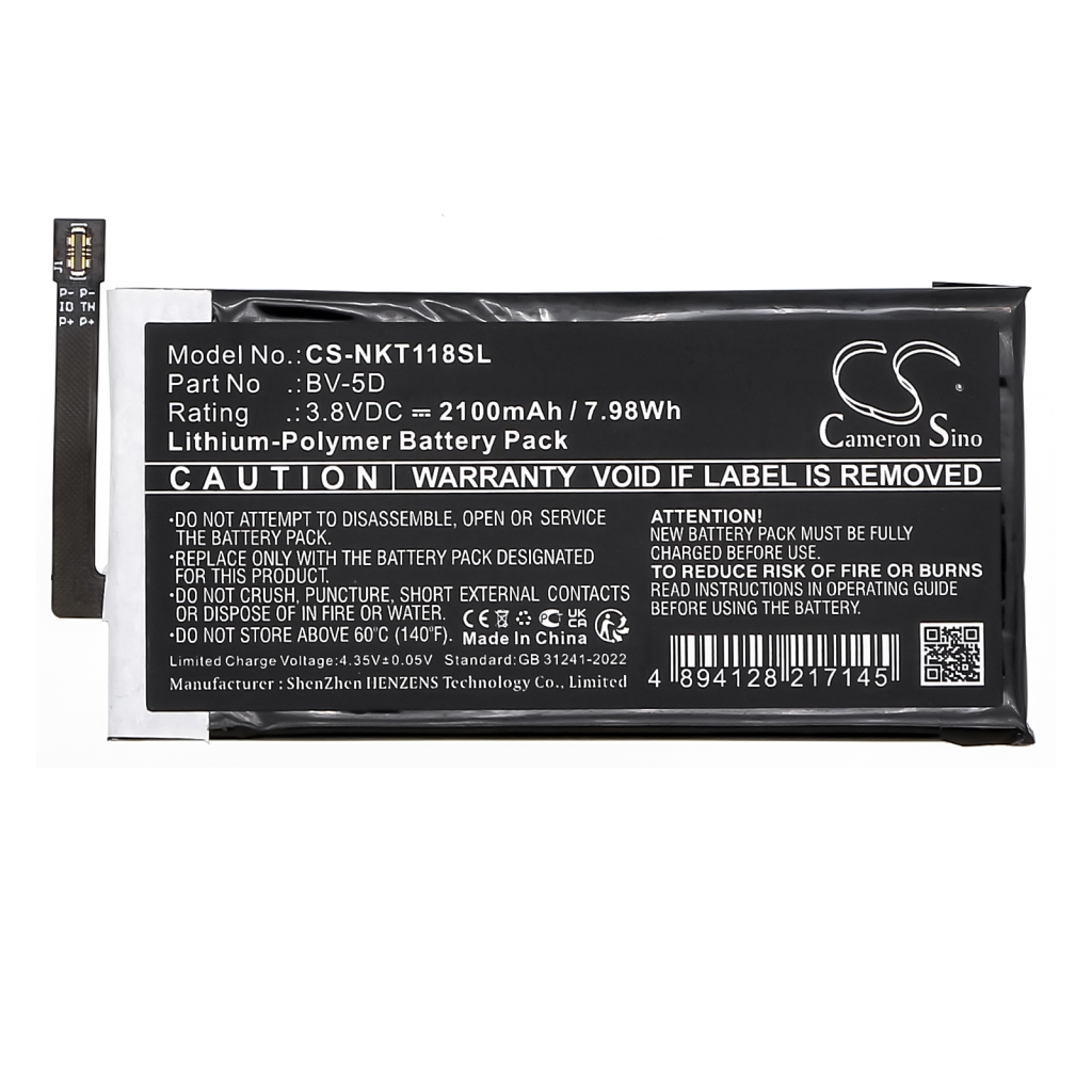 Batteries Remplace BPCNTBY001B