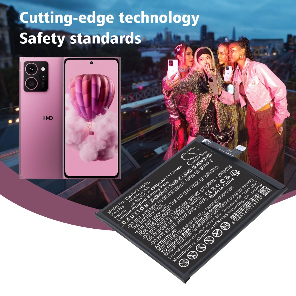 Mobile Phone Battery Hmd CS-NKT160SL