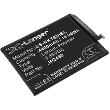 Remplacement de batterie compatible pour Nokia HQ480