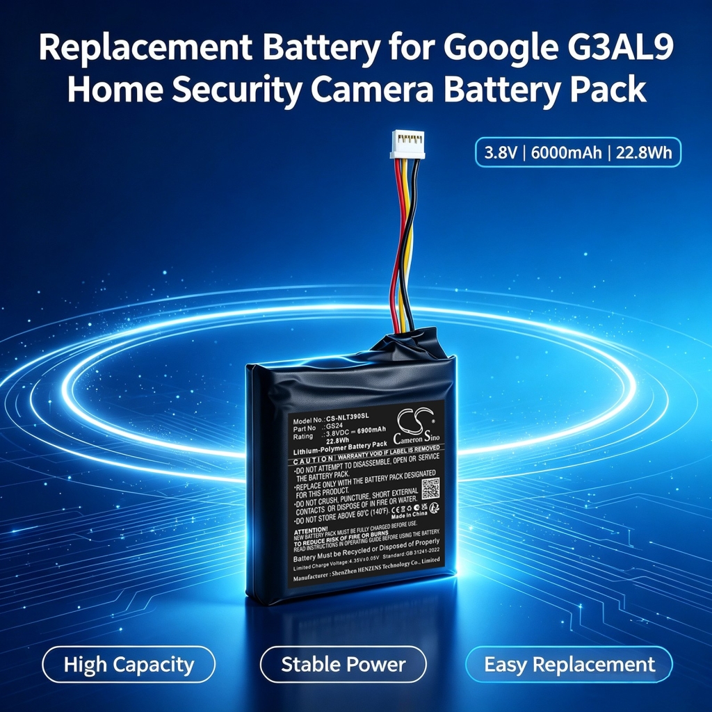 Batteries compatible avec Google G3AL9 G3AL9 CS-NLT390SL