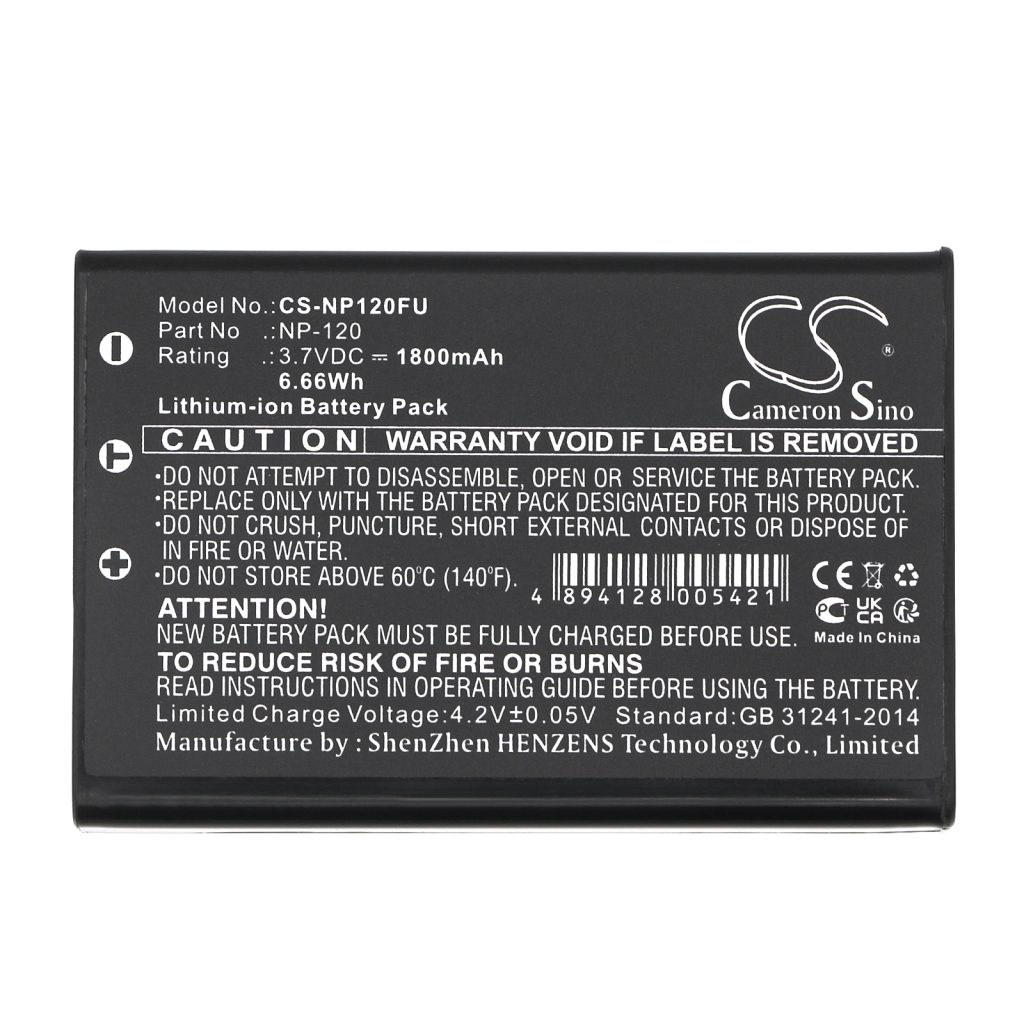 Camera Battery Digilife CS-NP120FU