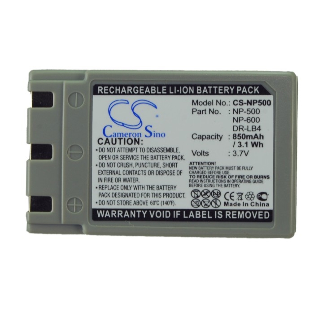 Batteries Remplace DR-LB4