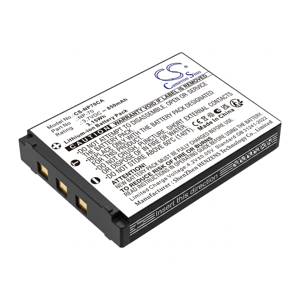 Batterie compatible avec Casio CS-NP70CA