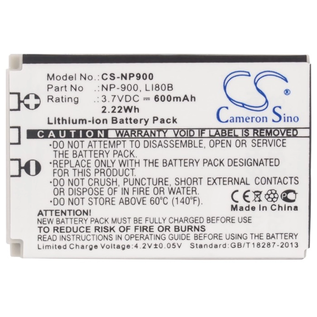 Batteries Remplace Li-80B