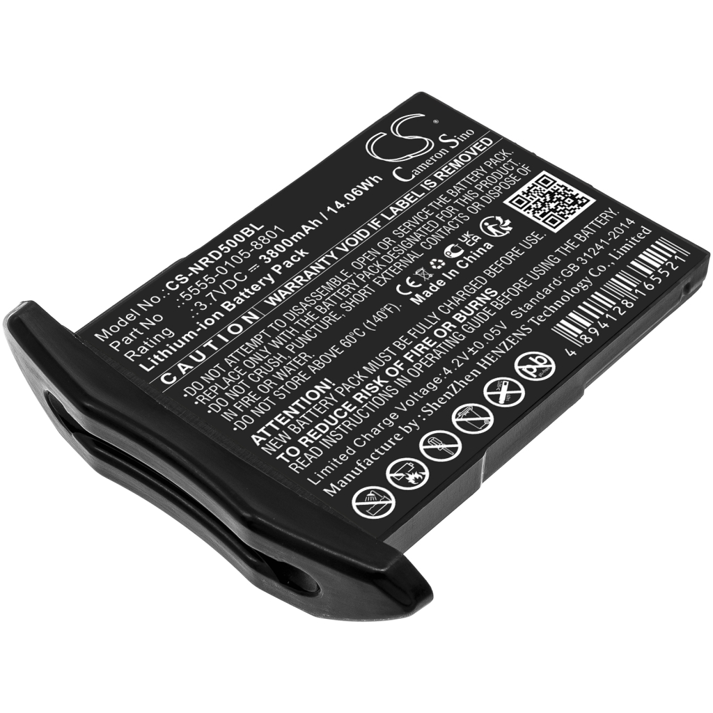 Code à barres, Scanner Batterie du scanner Ncr orderman CS-NRD500BL