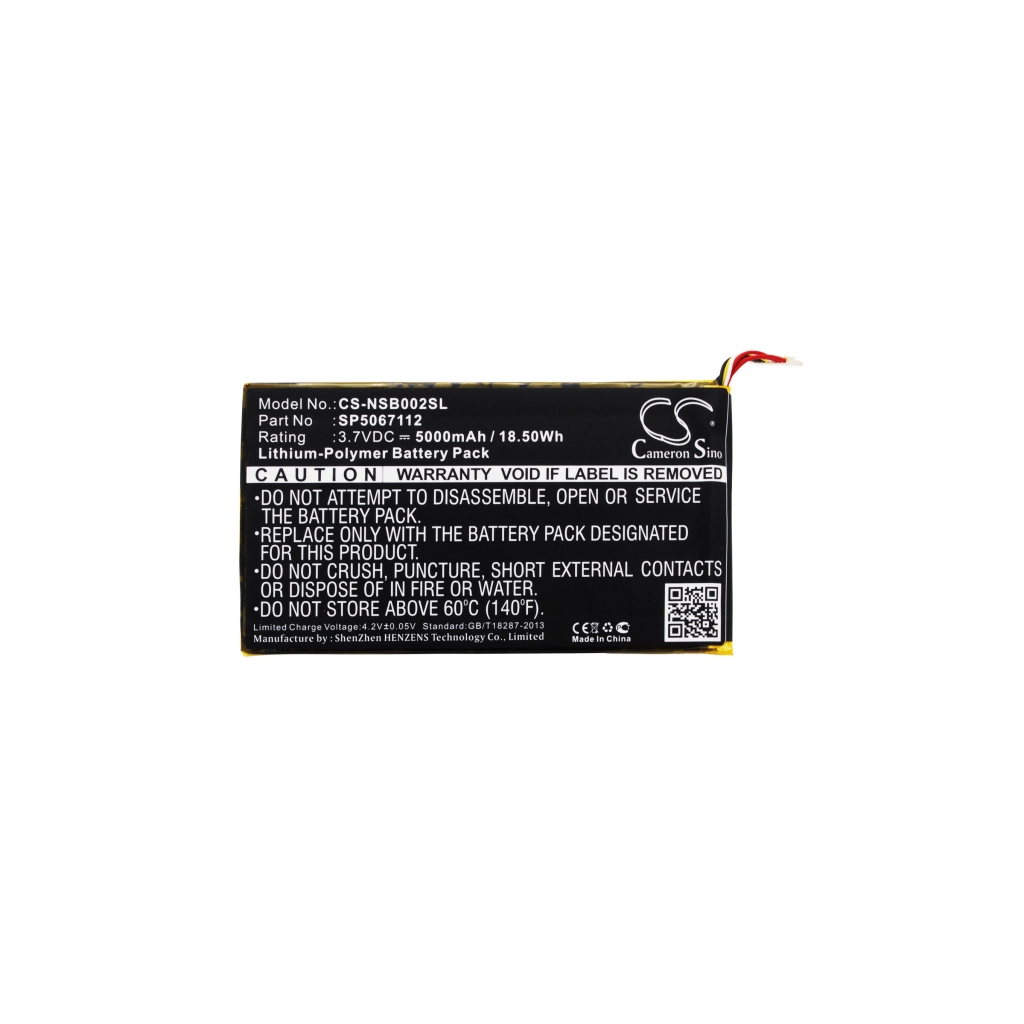 Batterie compatible avec Fuhu CS-NSB002SL