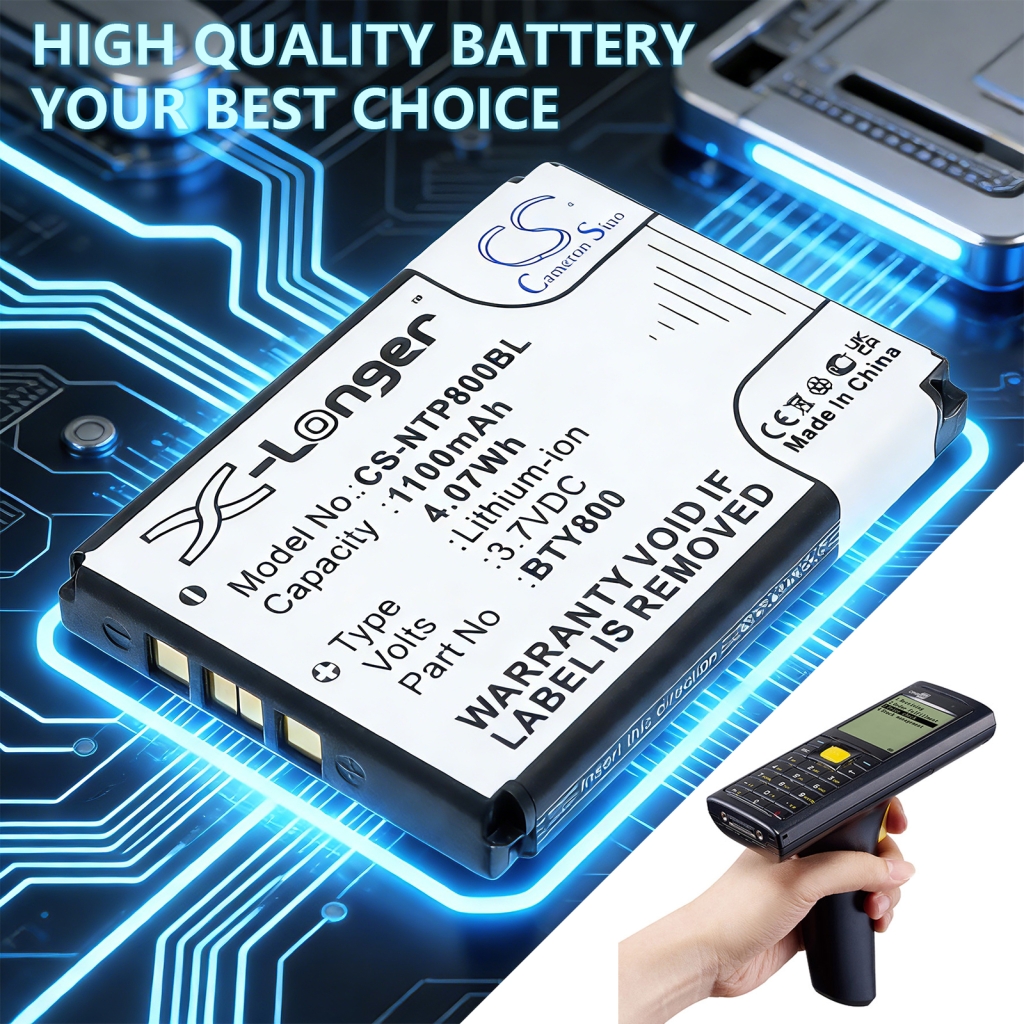 Batterie compatible avec Newland Cipherlab CS-NTP800BL
