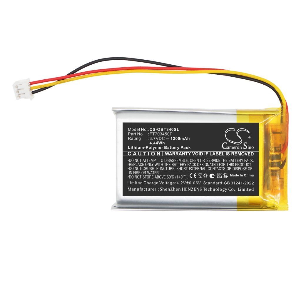Batterie compatible avec Orion CS-OBT840SL