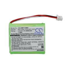 Remplacement de batterie compatible pour OMRON BAT-2000,HXA-BAT-2000