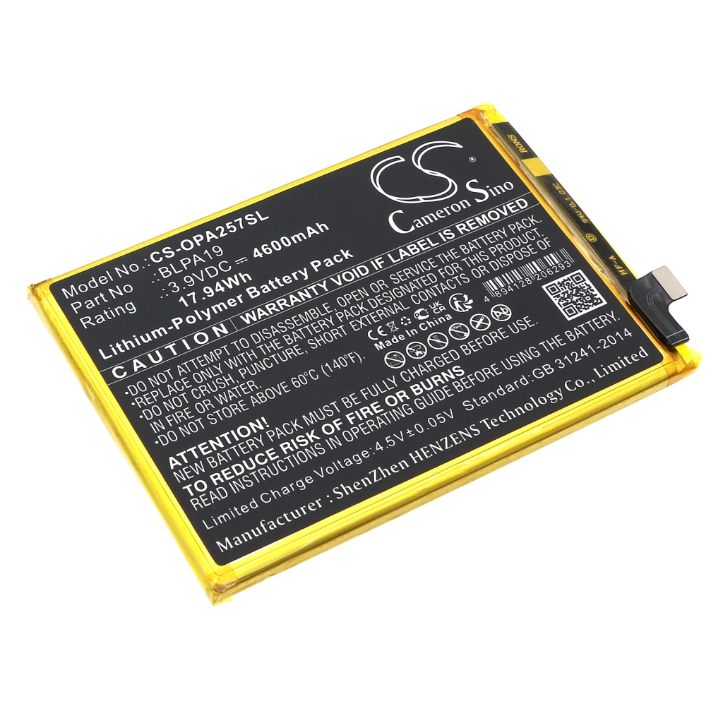 Batterie de téléphone portable OPPO CS-OPA257SL