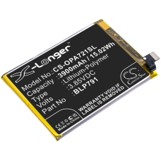 Remplacement de batterie compatible pour OPPO BLP791
