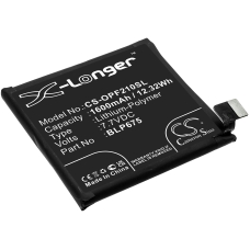 Remplacement de batterie compatible pour OPPO BLP675
