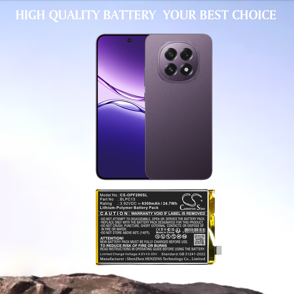 Mobile Phone Battery OPPO CS-OPF290SL