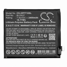 Remplacement de batterie compatible pour OPPO BLPA37