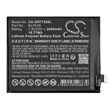 Remplacement de batterie compatible pour OPPO BLPA39