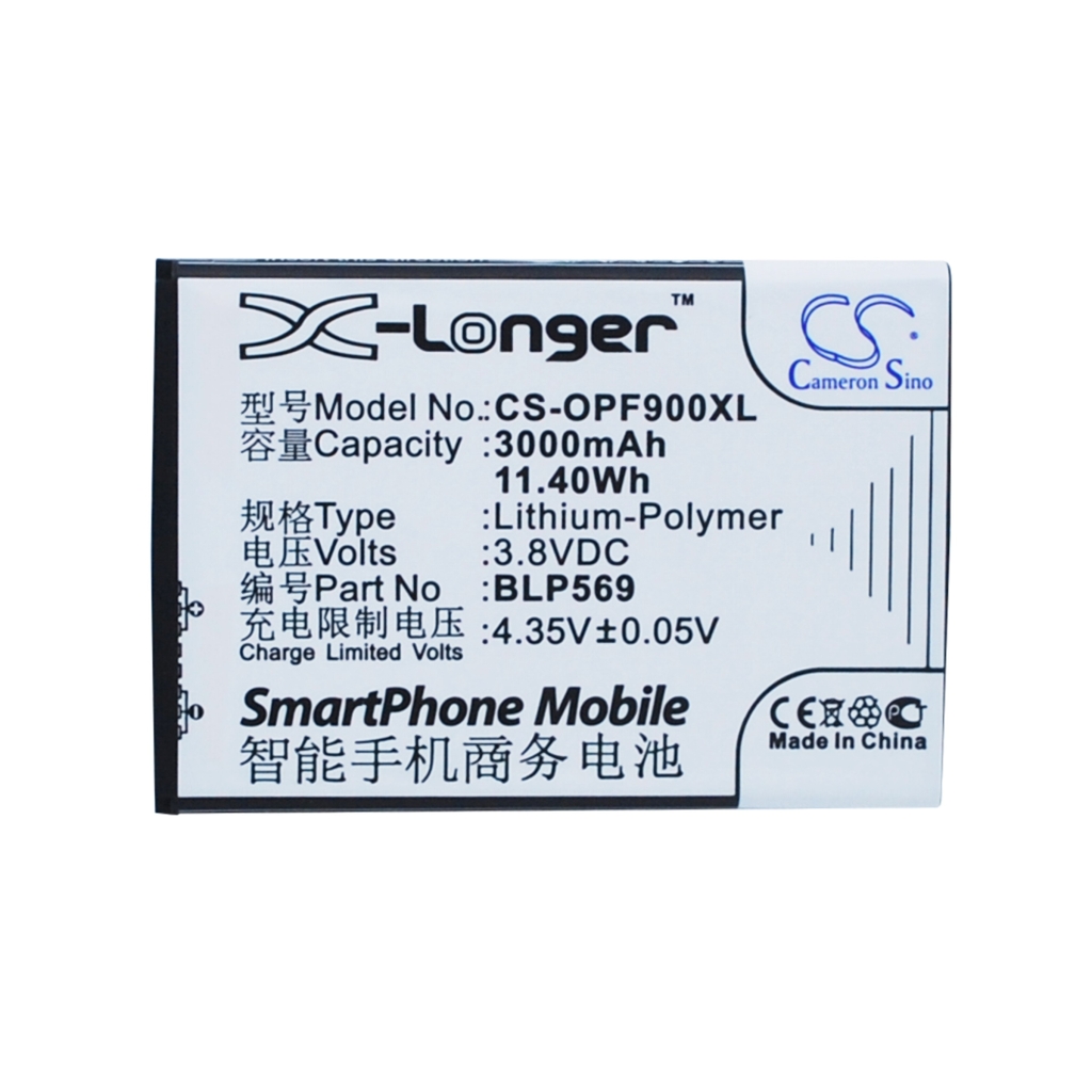 Mobile Phone Battery OPPO X9000