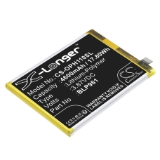Remplacement de batterie compatible pour OPPO BLP981