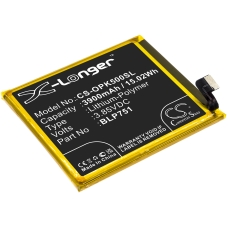 Remplacement de batterie compatible pour OPPO BLP751
