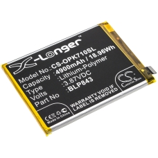 Remplacement de batterie compatible pour OPPO BLP843