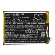 Remplacement de batterie compatible pour OPPO BLPA31