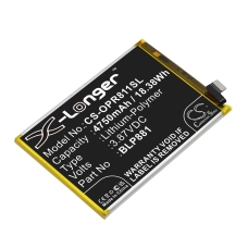 Remplacement de batterie compatible pour OPPO BLP881