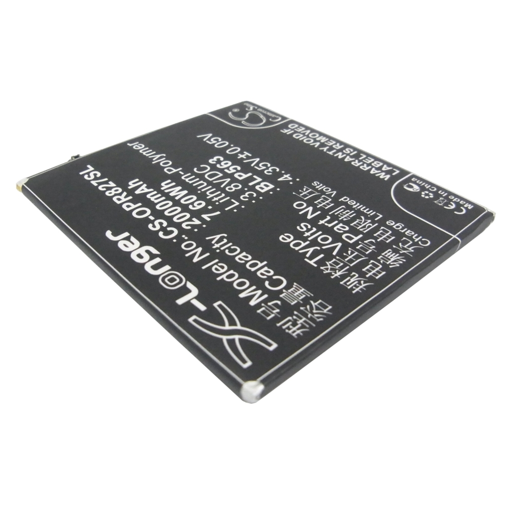 Batterie compatible avec OPPO CS-OPR827SL
