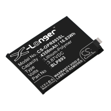 Remplacement de batterie compatible pour OPPO BLP893
