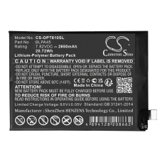 Remplacement de batterie compatible pour OPPO BLPA45