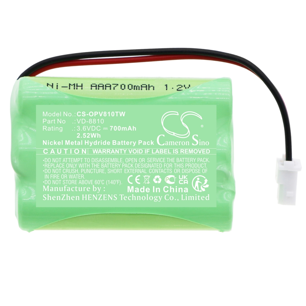 Batterie de caméra de sécurité domestique Iq america CS-OPV810TW