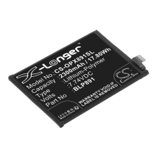 Remplacement de batterie compatible pour OPPO BLP891