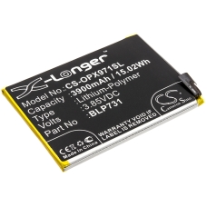Remplacement de batterie compatible pour OPPO BLP731