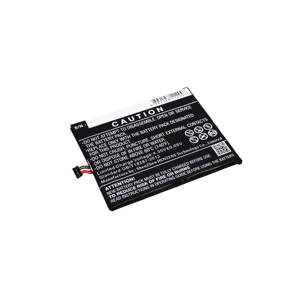 Battery compatible with Alcatel