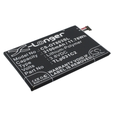 Compatible battery replacement for Orange TLP031C1,TLP031C2