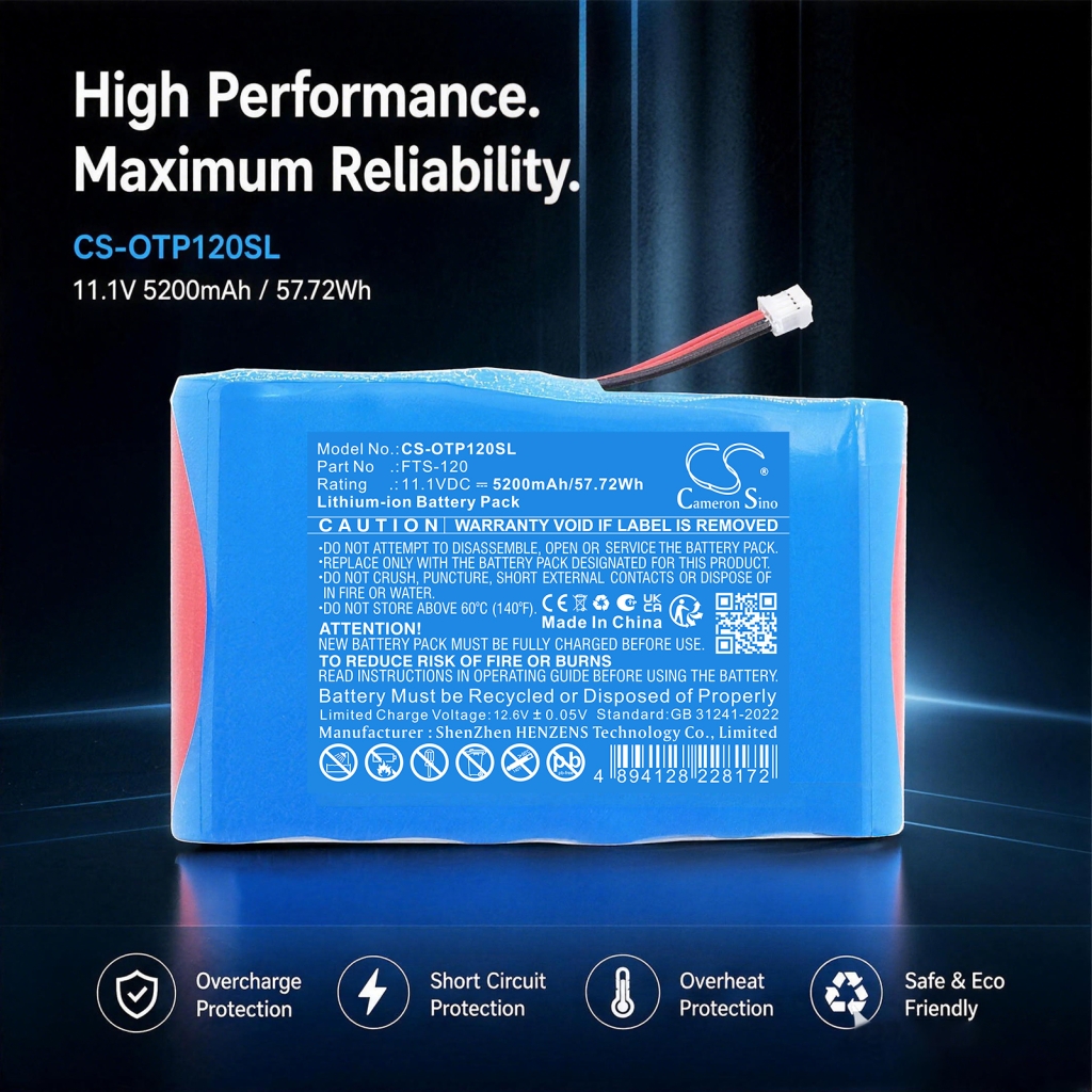 Batterie compatible avec Opwill CS-OTP120SL