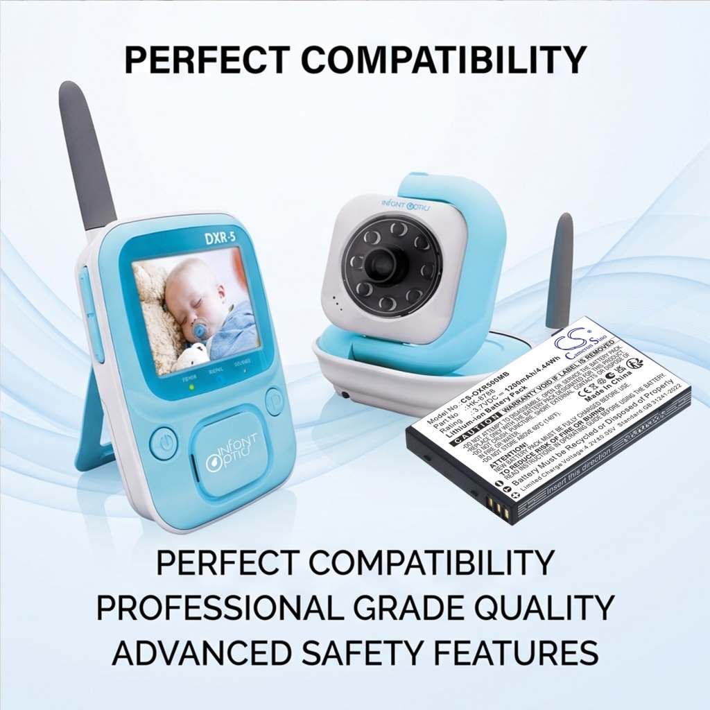 Batteries compatible avec Infant Optics DXR-5 DXR-5 CS-OXR500MB