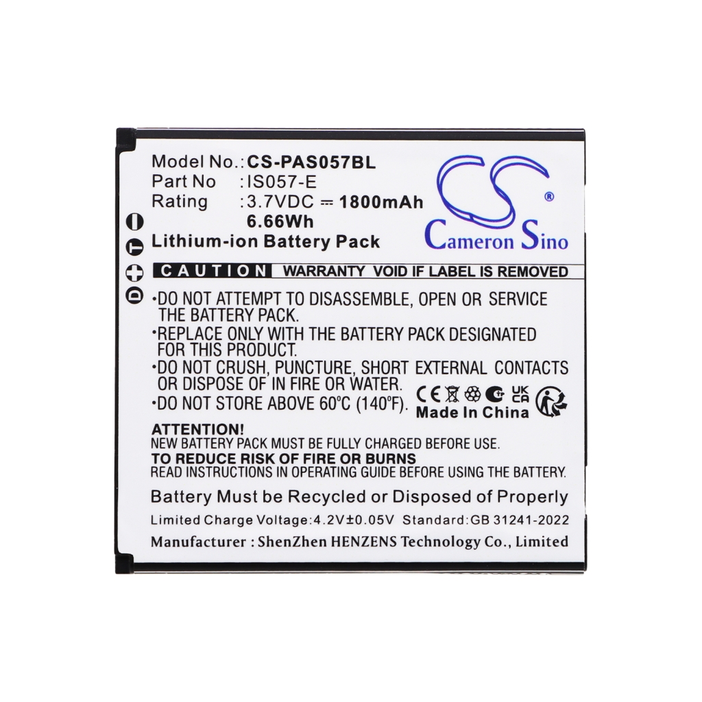 Batterie compatible avec Pax CS-PAS057BL
