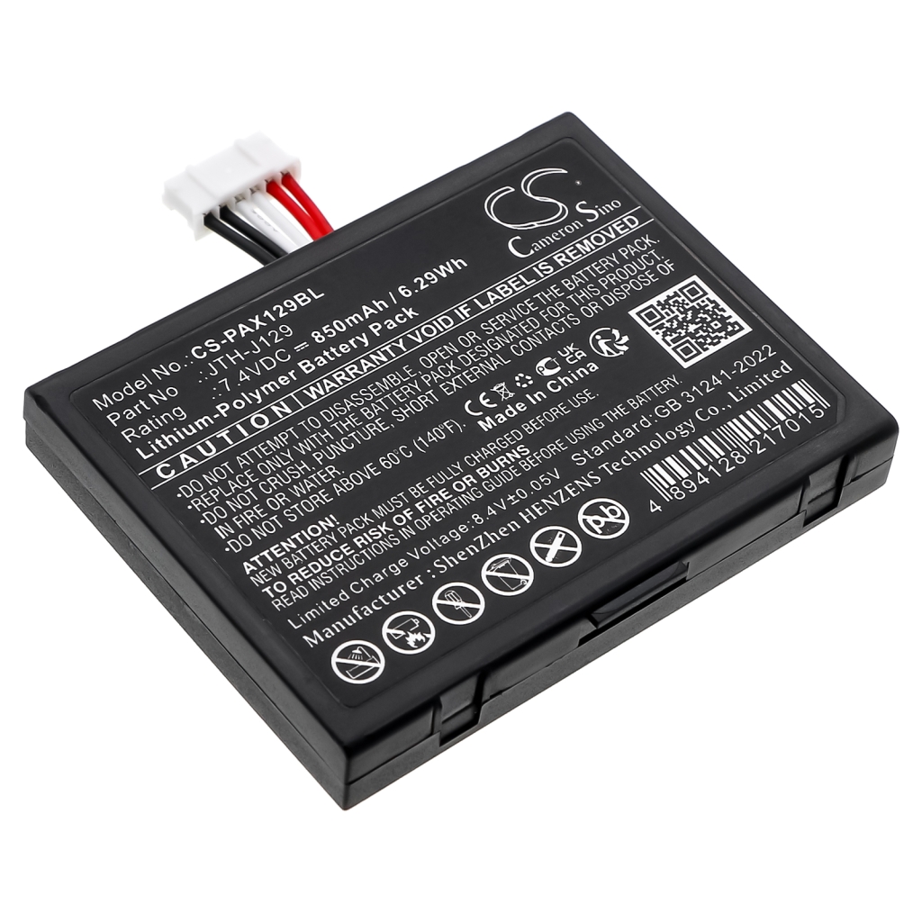 Terminal de paiement Batterie Pax CS-PAX129BL