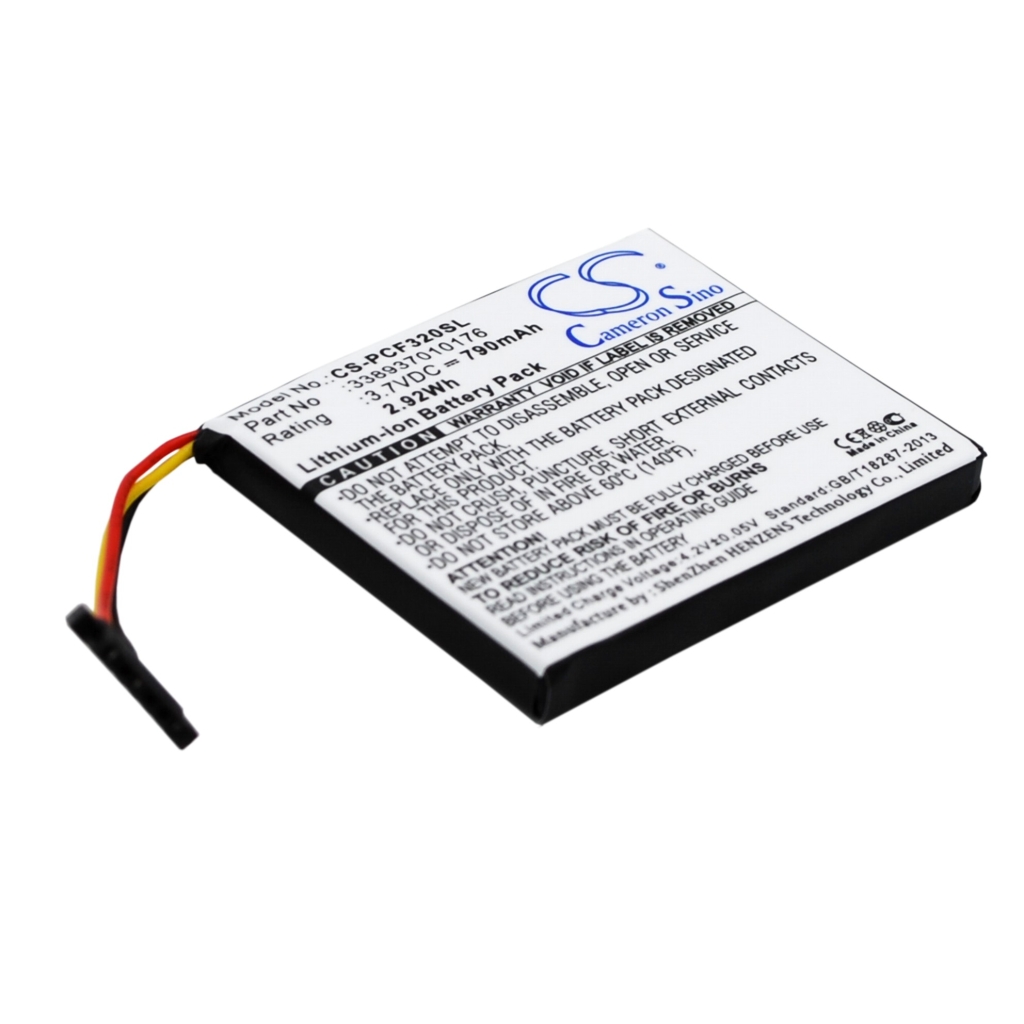 Remplacement de batterie compatible pour Pioneer 338937010176