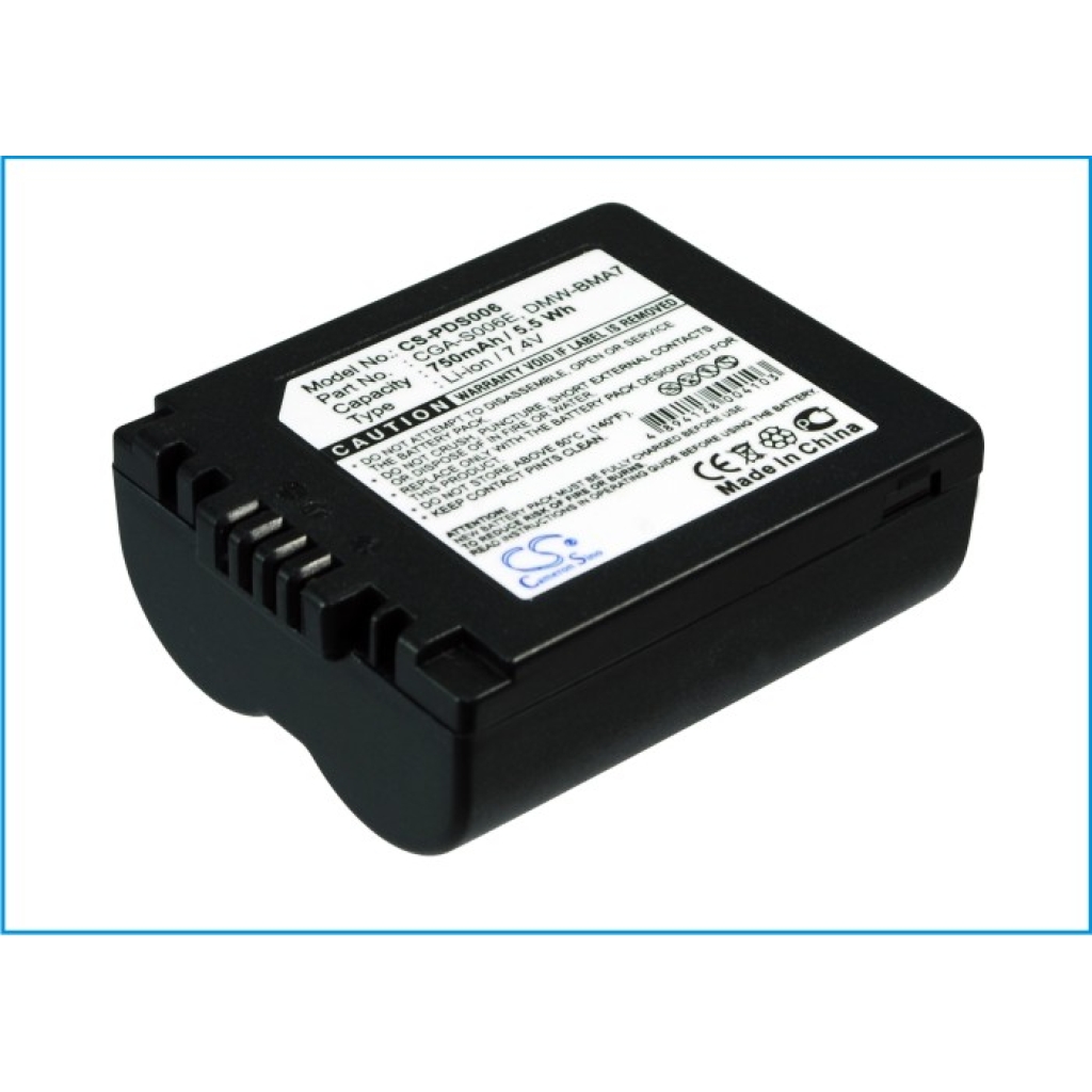 Camera Battery Panasonic Lumix DMC-FZ8K