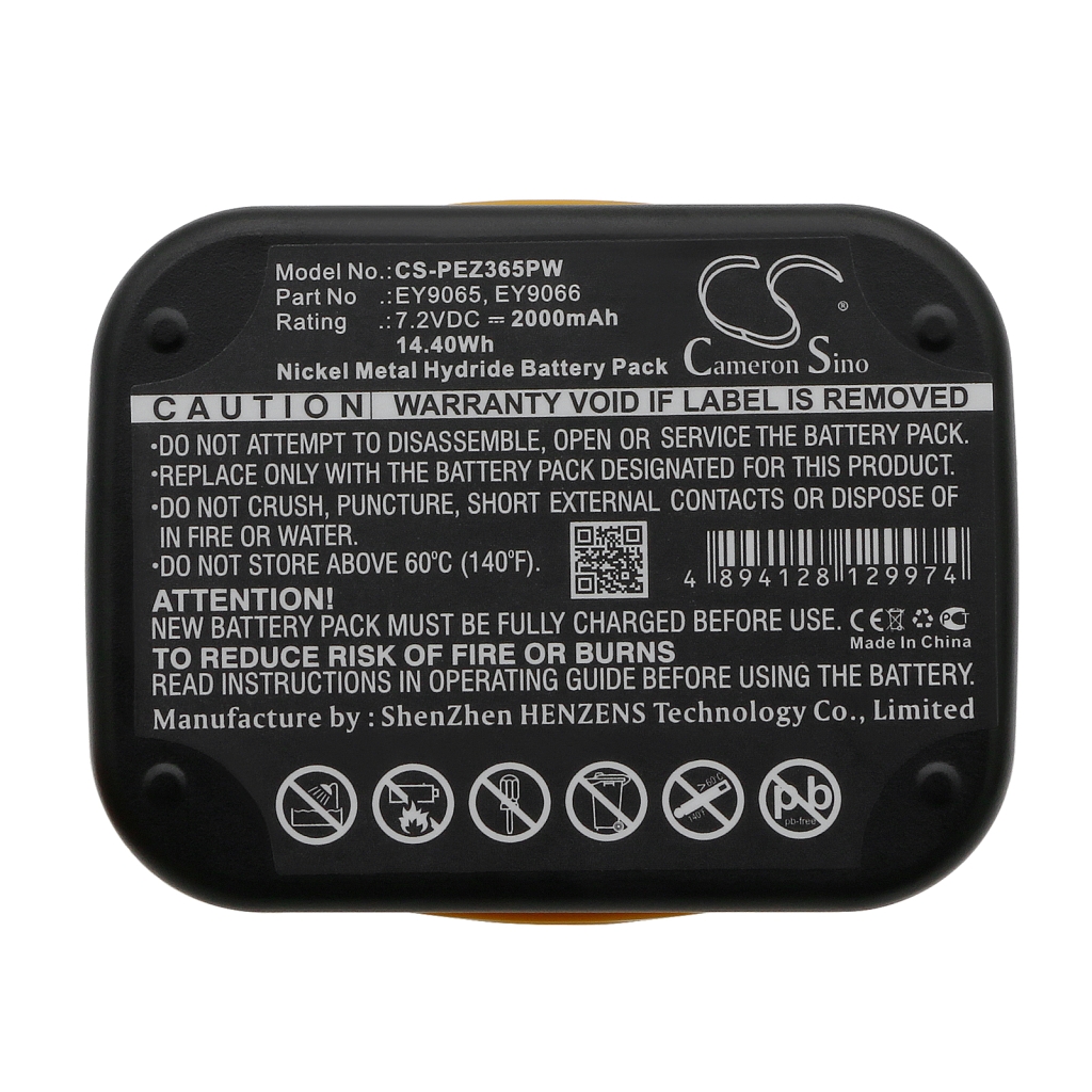 Battery industrial Panasonic EY3654