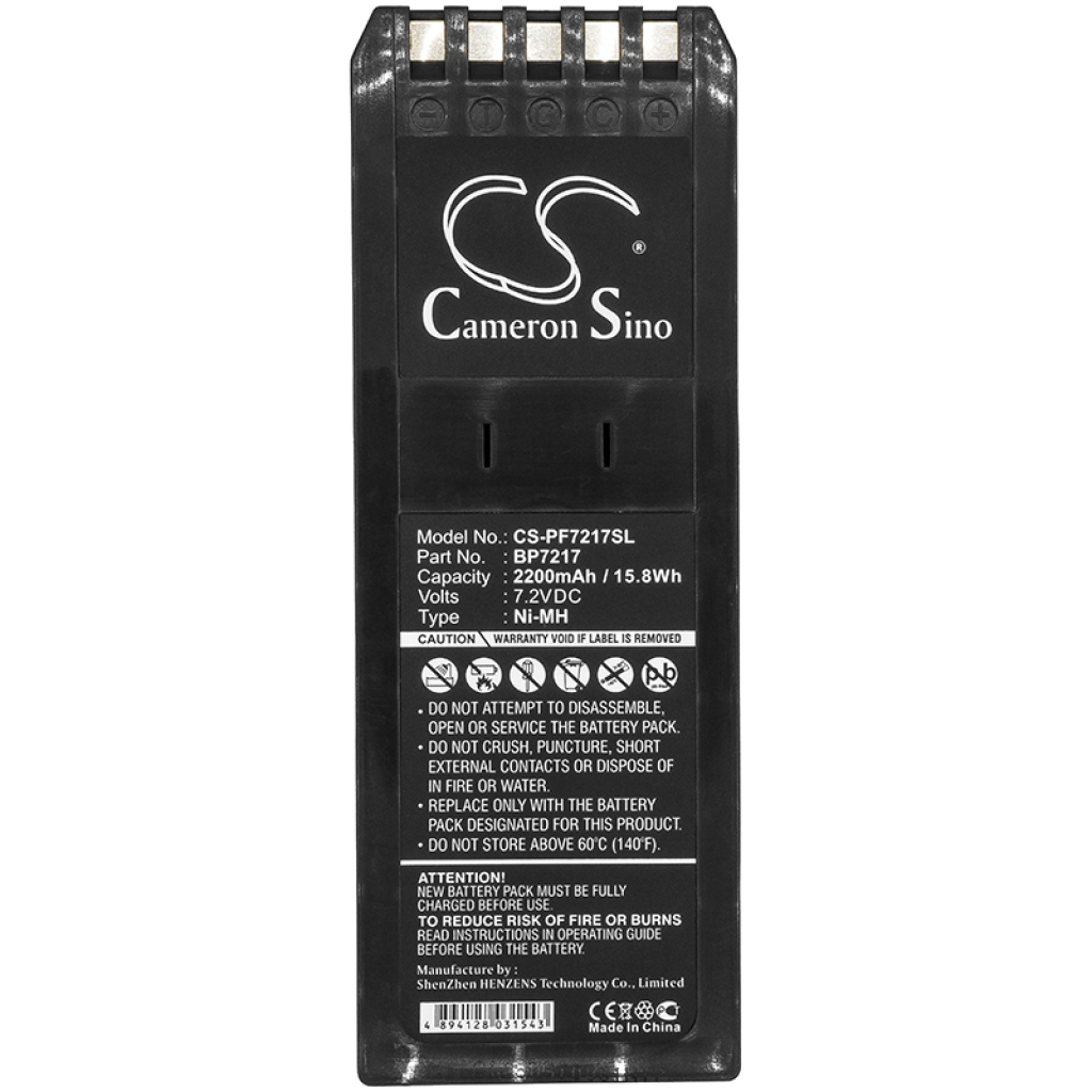 Remplacement de batterie compatible pour Fluke BP7217