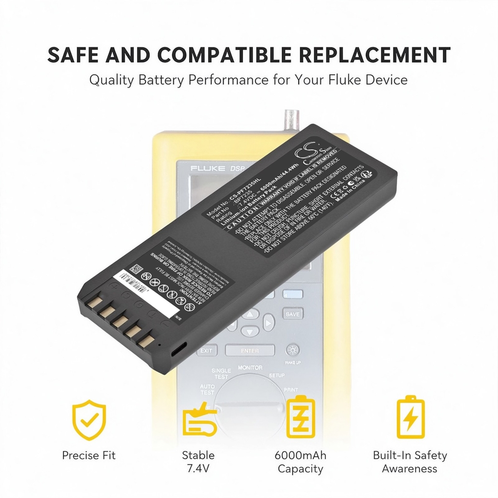 Batterie compatible avec Fluke