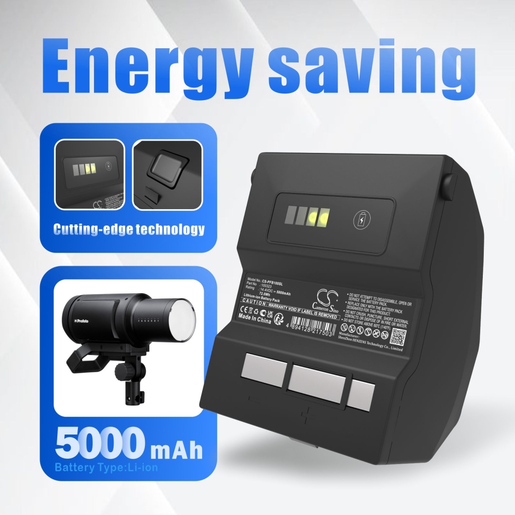 Battery Replaces 100323