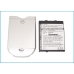 Batterie compatible avec Vodafone HTC AT&T O2 Orange T-Mobile DOPOD ERA i-Mate Krome MWG Qtek Telefonica Wallaby CS-PH17BXL