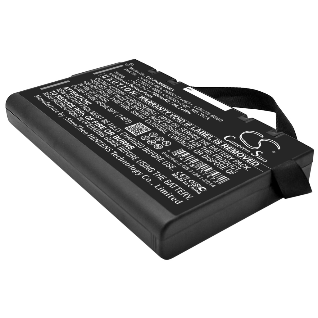 Batterie compatible avec GE Anritsu Agilent Tektronix Fiberpa CS-PHM400MX