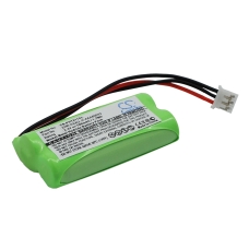Compatible battery replacement for Philips 2HR-AAAU,60AAAH2BMX,H-AAA600X2